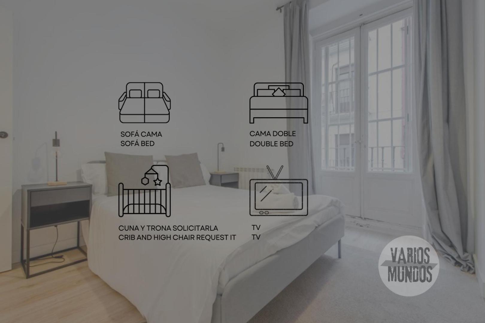 Premium Apt Para 9Pax En Calle Olmo - Centro De Madrid E1 Екстер'єр фото